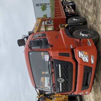 東風(fēng)天龍后八康明斯315馬力，上裝徐工12噸雙聯(lián)泵加長(zhǎng)臂吊機(jī)