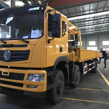 東風(fēng)T5小三軸隨車吊（可選裝8-14噸不同品牌直臂或折臂吊機(jī)）