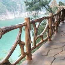 信阳仿木水泥栏杆施工公司图片