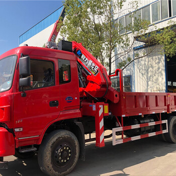 東風專底隨車吊吊車上裝12噸折臂吊機
