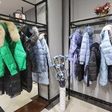 滨滨冬季白鸭绒品牌羽绒服阜新品牌折扣女装批发厂家直销尾货批发图片