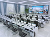 中山盛视监控控制台控制中心操作台的新颖设计更吸引人