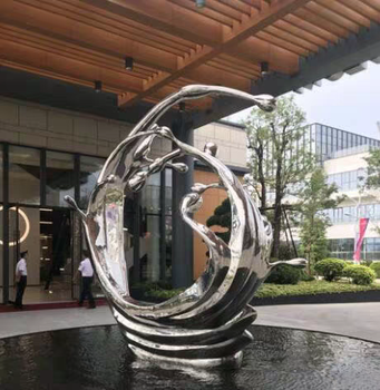 河南不銹鋼風(fēng)水圈雕塑生產(chǎn)廠家