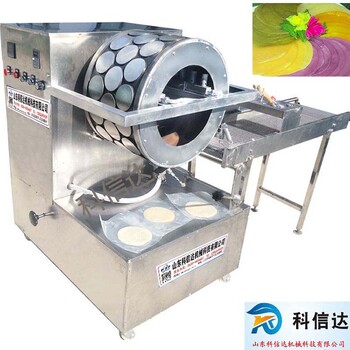 创业用小型多功能烤鸭饼机致富北京烤鸭店就上小卷饼机
