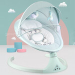 婴儿电动摇椅多动能智能蓝牙易收纳便携带摇篮哄睡安抚椅宝宝躺椅