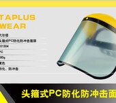 头箍式PC防化防冲击面屏HSF-MP