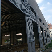 东莞市钢结构搭建、钢结构玻璃幕墙、消防楼梯图片