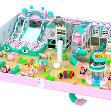 儿童乐园淘气堡玩具百万海洋球池充气跷跷板大型蹦床充气风火轮淘气堡玩具