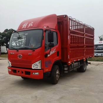 解放J6F2020款城配版160马力4米2箱式轻卡货车车箱定做