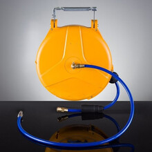 气鼓自动伸缩卷管器15米自动回收气管收管器卷线器绕管器水鼓电鼓