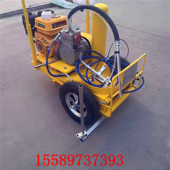 道路標(biāo)線冷噴劃線機(jī)公路標(biāo)線噴涂機(jī)全自動(dòng)馬路劃線車