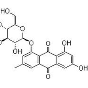 大黄素-1-O-β-D-葡萄糖苷，cas：38840-23-2，成都格利普生物