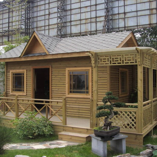 眉山轻型木屋木别墅结构