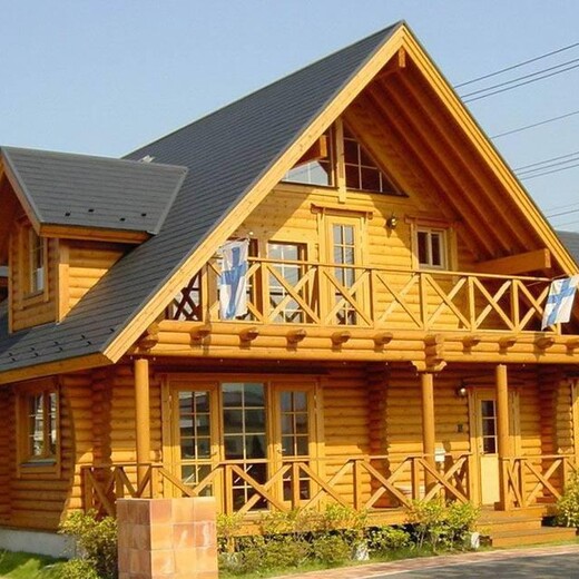 涪陵区重型木屋木别墅结构