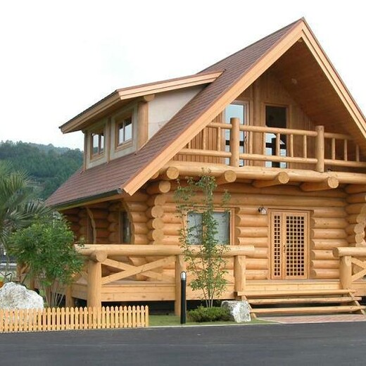 黔江区重型木屋木别墅建筑制作