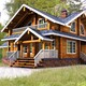 重型木屋木别墅结构图