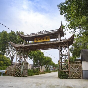 湖南竹門牌樓結(jié)構(gòu)