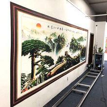 福建3d5d墙体彩绘机喷绘机壁画打印机文化墙大型户外墙体彩喷设备图片