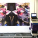 众合智能3d墙体喷绘机便携户内外墙面背景广告设备壁画喷绘打印机