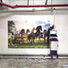 墙体彩绘机3d立体大型uv打印机喷绘印刷机器背景墙自动户外广告5d