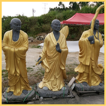 北海石雕十八羅漢生產廠家