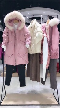 华丹尼品牌折扣羽绒服20冬季新品新款时尚修身保暖外套