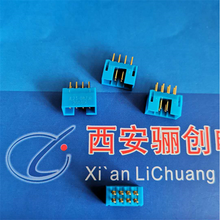 矩形压接式插头带线JL23-6TKY精品6芯连接器