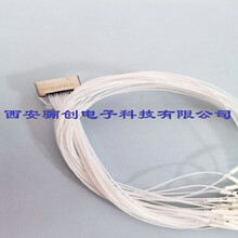 微型化电气电路连接线J63A-212-025-161-JC-30CM矩形接插件
