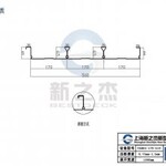 南京楼面混凝土钢模板YX65-170-510型闭口楼承板加工生产厂家