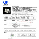 P2R系列Uchihashi内桥水泥电阻Resistor