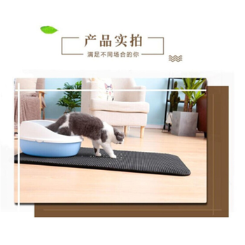 厂家宠物猫砂垫PVC动物图案宠物餐垫宠物脚垫磨爪型猫垫