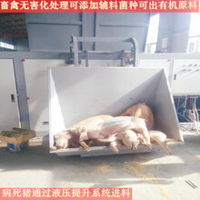 新疆病死猪牛羊马尸体生物降解有机废气物有机肥发酵设备