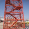 組合式框架梯籠墩柱施工梯籠