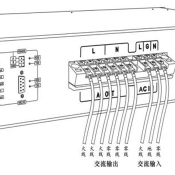 宝威特电源机架式逆变器DC220V/AC220V-3KVAR高频弦波