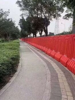 惠州仲恺市政水马围挡,塑料防滑栏