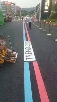 陈江道路热熔标线质量