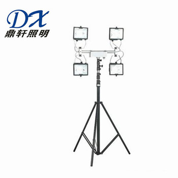 便攜式升降泛光工作燈HXF3101鎢鹵燈光源2000W功率