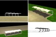广州停车棚现场规划、增城汽车棚安装、从化膜结构车棚材料