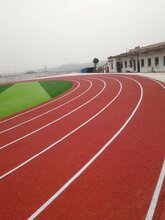 十堰学校塑胶跑道施工公司图片