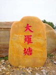 广东惠州校园景观黄蜡石，园林庭院点缀黄蜡石黄蜡石图片