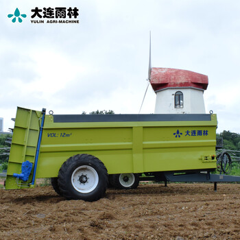 大连雨林撒肥车大型农用撒肥机厂家撒粪车有机肥抛撒车