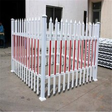 草坪护栏栅栏PVC塑钢护栏庭院花园绿化护栏变压器围栏篱笆墙栅栏
