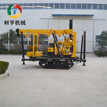供應(yīng)履帶液壓巖芯鉆機(jī)XYD-130履帶式底盤(pán)動(dòng)力水井鉆機(jī)行走方便