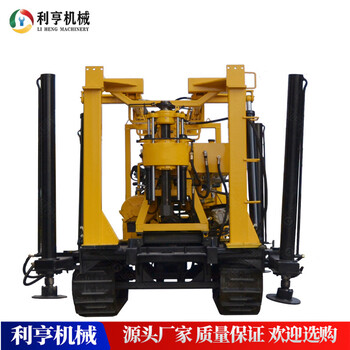 履帶式水井鉆機(jī)LH-130D液壓巖芯鉆機(jī)自動(dòng)伸縮式鉆塔