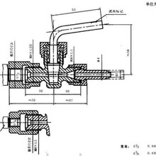 CB/T4031-2005J类青铜2.0MPa压力表旋塞