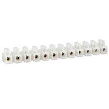 玉环塑料接线端子十二位H型PE150A接线端子排针玉现货批发
