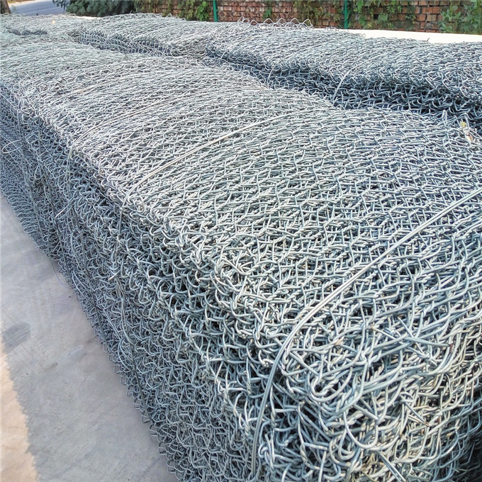 新疆水利生态格宾石笼网箱铅丝石笼网规格可定做