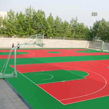 北京篮球场施工篮球场建设厂家
