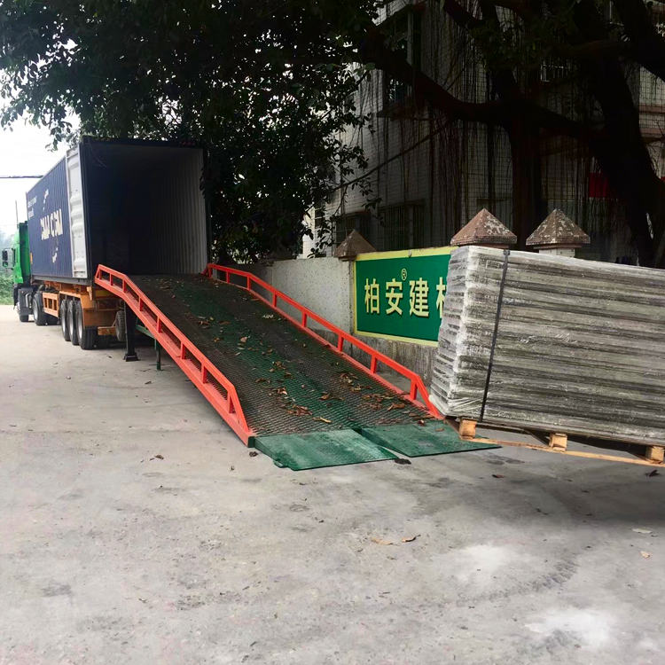梧州貨柜裝車平臺 叉車載貨平臺定制