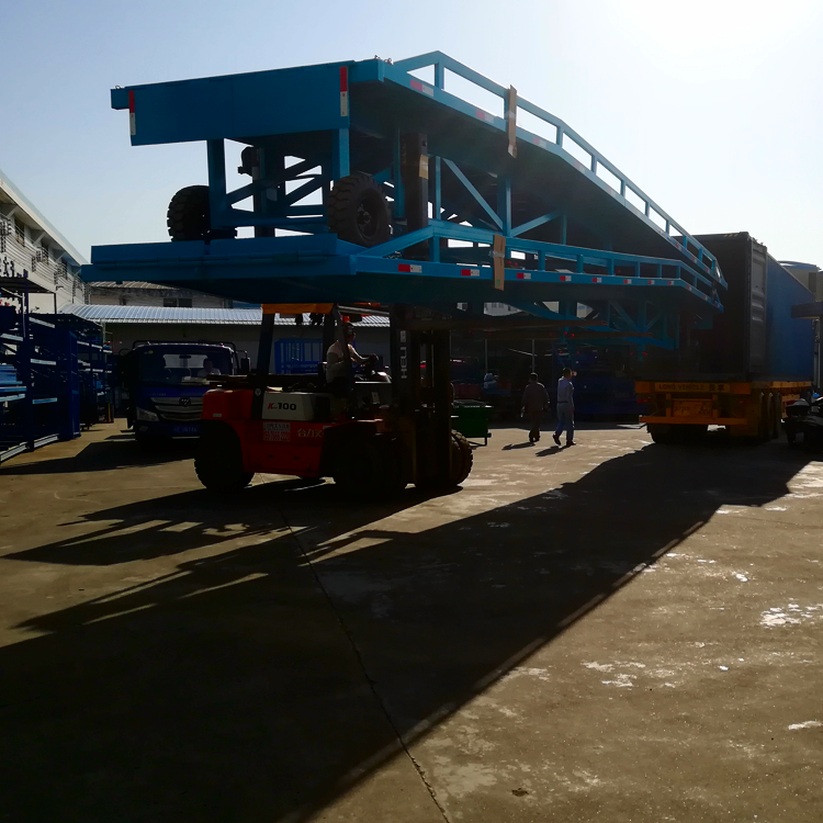 江门集装箱装卸桥 叉车辅助装车平台10吨